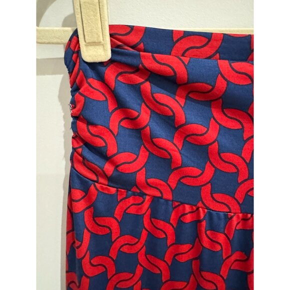 Mud Pie Harlow Navy Print Palazzo Pants - Picture 6 of 11